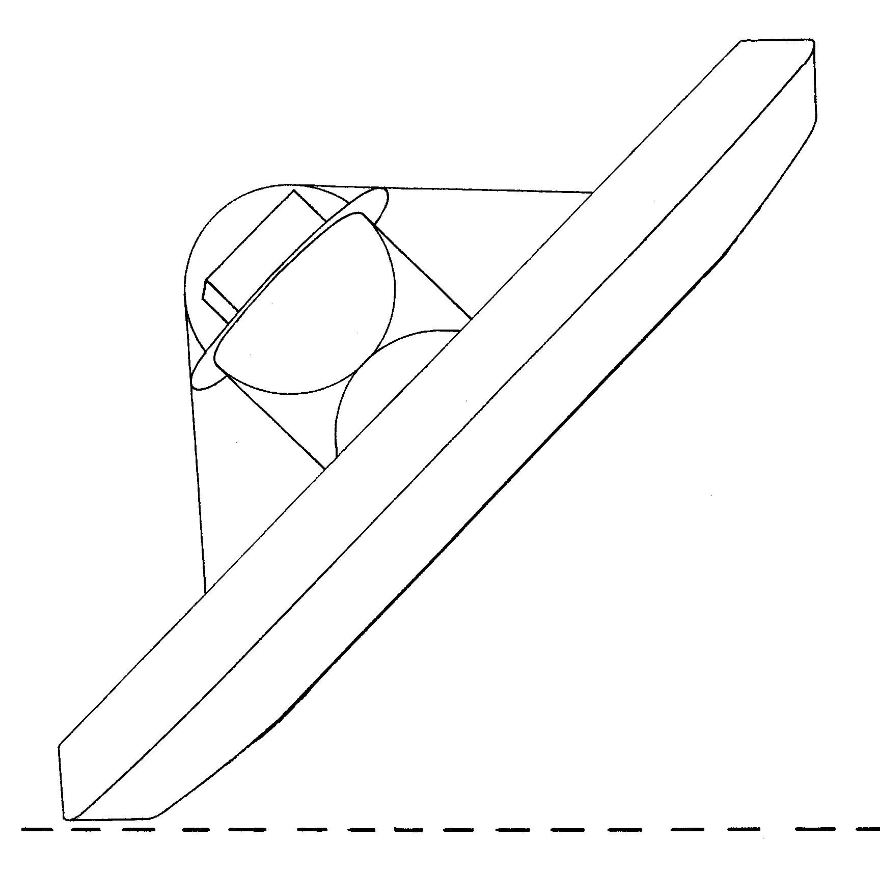 Fot. #2b: Wyglad i polozenie niewidzialnego wehikulu UFO uchwyconego na poprzednim zdjeciu - patrz rys. Z_2_B2 z traktatu [4c]